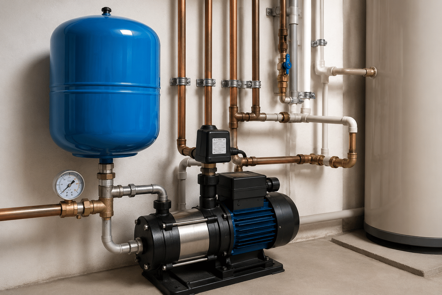 Pump repair in Dublin on a domestic booster pump