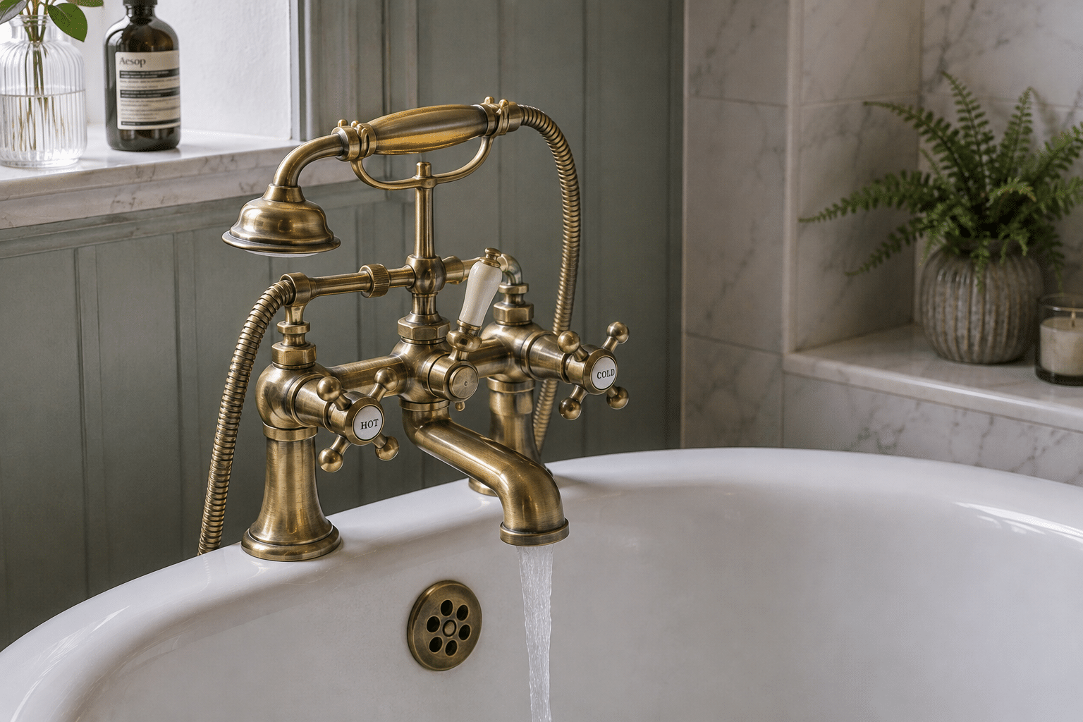 Emergency plumber repairing a leak in a Foxrock home