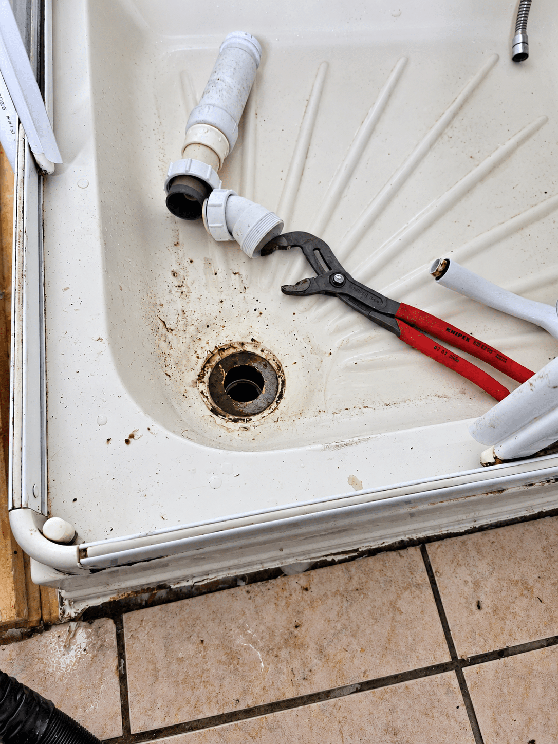 Emergency plumber in Rathmines repairing a leak in a converted flat